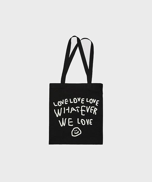Ooowl Pigment Eco Bag We Love Black