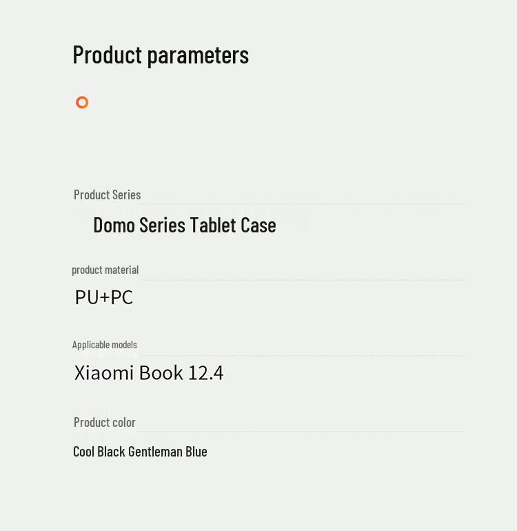 Redmi Pad Pro Tablet Sturzsichere Lederschutzhülle 8.8