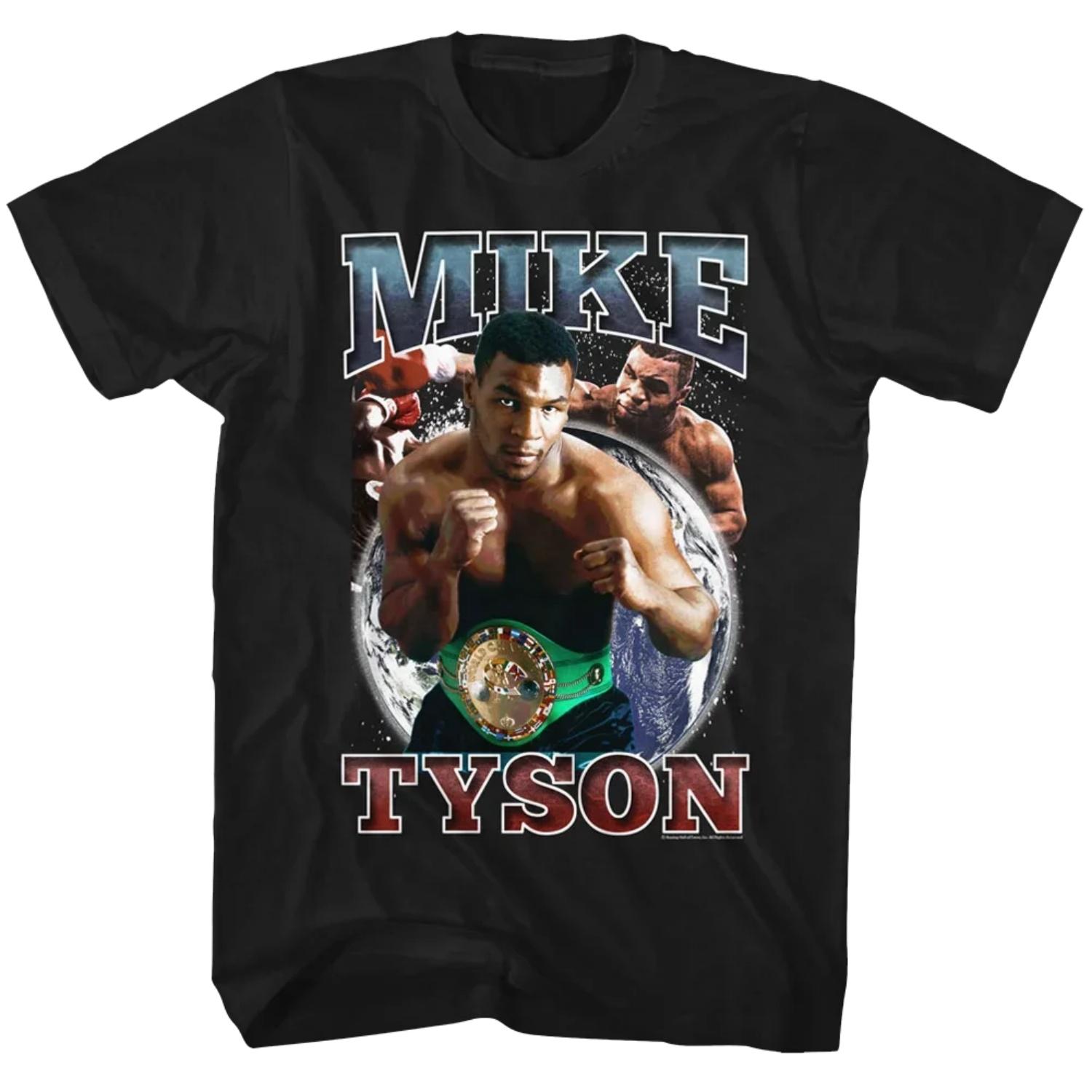 

Hot Sale Heavyweight Boxing Champion Mike Tyson T-Shirt 100% Cotton O-Neck Summer Short Sleeve Casual Mens T-shirt Size S-3XL S чёрный