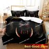 Demon Monster Satan Bedding Set Single Twin Printed Bed Set With Pillowcase Bed Duvet Cover Single Double Queen Super King Size