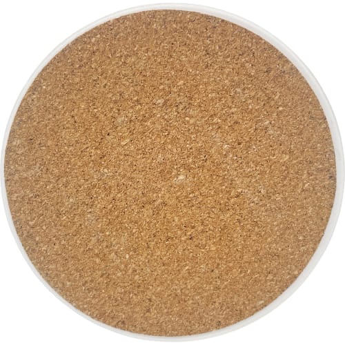 Sanrio "Little Twin Stars 50th Anniversary" Water-Absorbent Coaster with Cork Bottom, Purple, Approx. 9 x 1 cm, Made in Japan, SAN4906-2