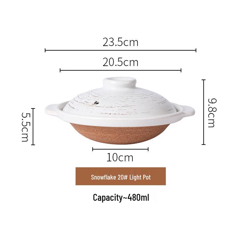 ZISIZ Ceramic Clay Pot