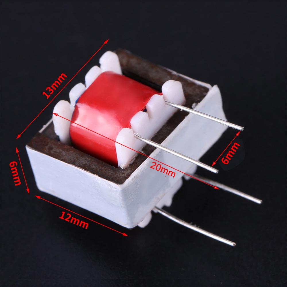 10 PCS 4 Pin EI14 Isolation Transformer 1:1 Audio Coupling Inductor Microphone Sound