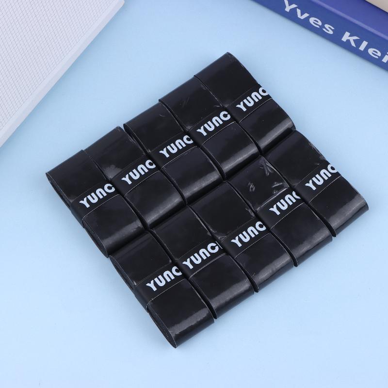 10Pcs Shock Absorption Sticky Tennis Racket Over Grip Anti-Slip Grip Tape Sport Fishing Rods Sweatband Headband Accessory