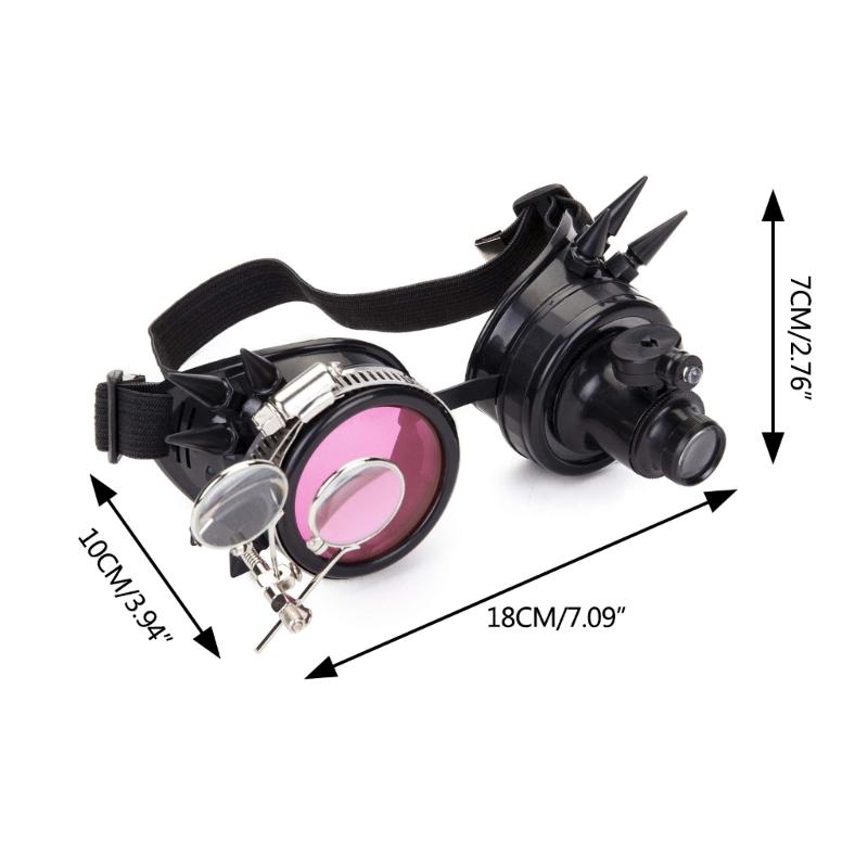 Steampunk Sunglasses Men Womens Fashion Glasses Vintage Cosplay Eyewear Costume