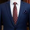 Gravata Masculina Cor Vibrante Formal Estampada Listrada Noivo Casamento Gravata Padrão Claro Pontiaguda Escritório Banquetes Gravata de Pescoço Roupa de Negócios