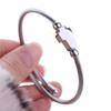 Vintage Cross Charm Bracelet Silver Open Bangle Bracelet Trendy Couple Bracelet  Unisex Wear
