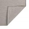 VidaXL Tapis à tissage plat d'extérieur 120x170 cm Taupe