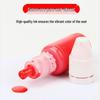 10x10ml Red Photosensitive Ink Bottles - Quick-Drying, Free Shipping Included, Ideal for Stamps and Ink Pads.