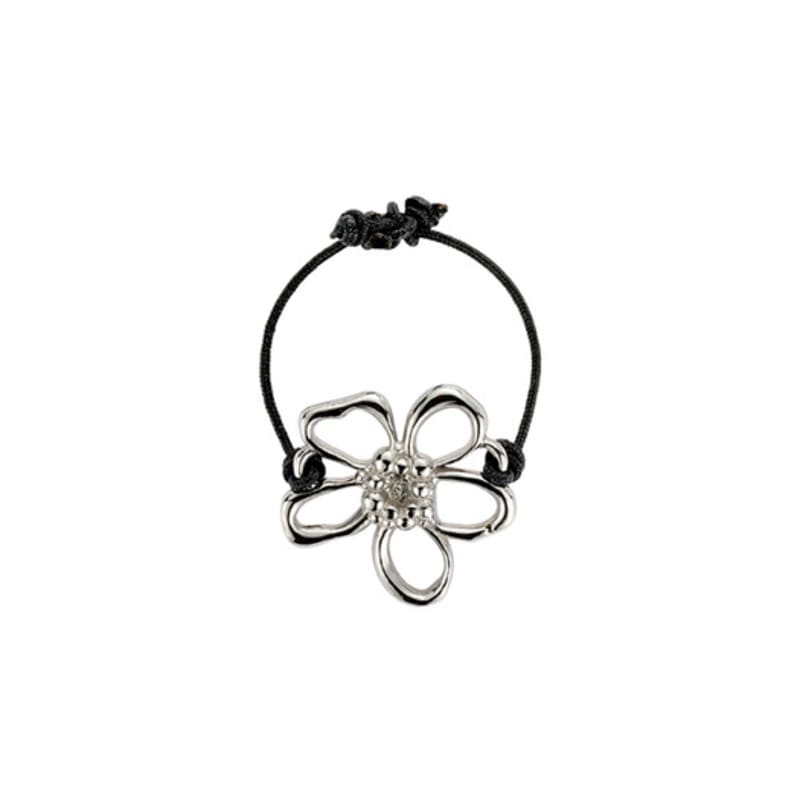 nff nomad flora string ring-black