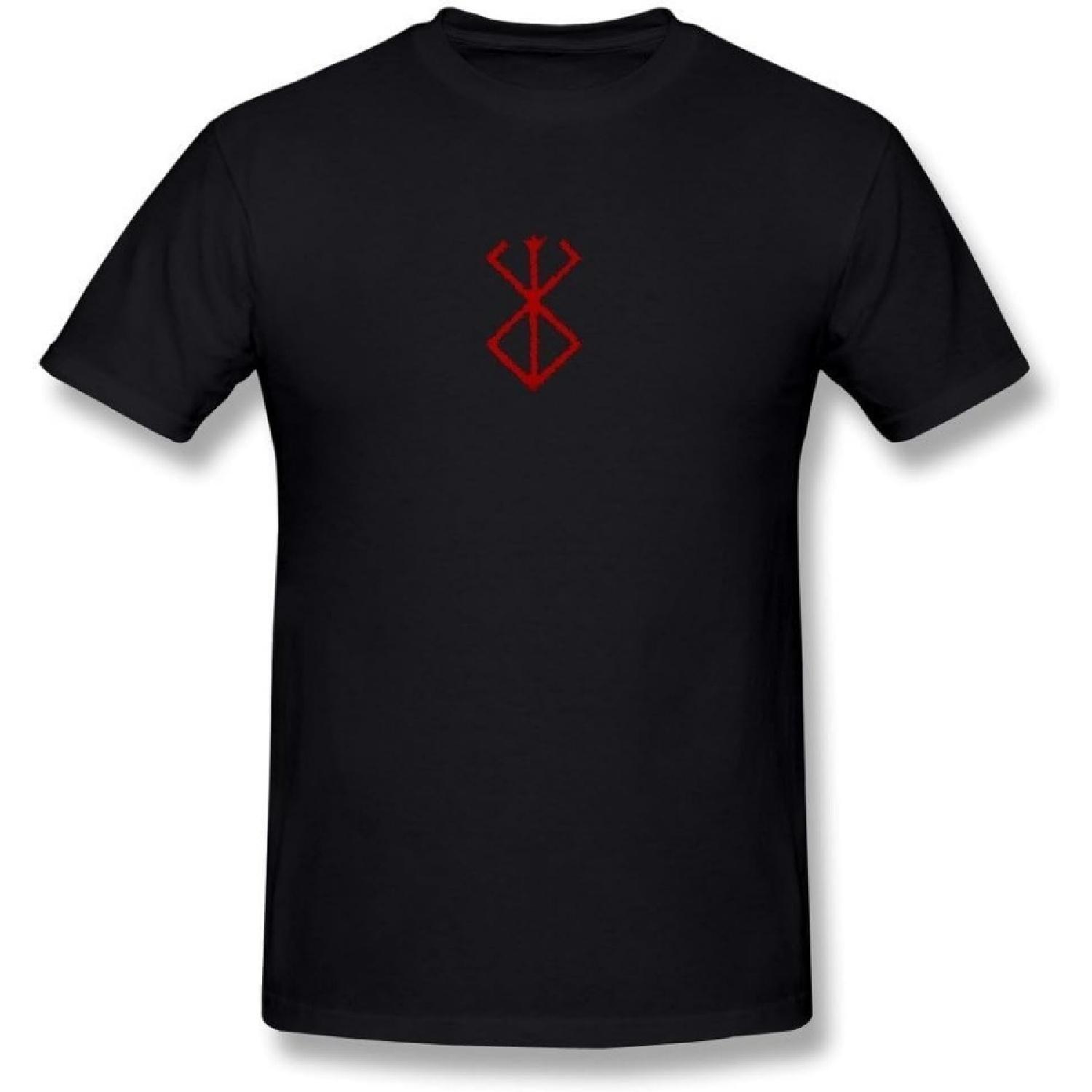 Мужская футболка FENGTING с логотипом манги Berserk Черная XXXXXL разноцветный