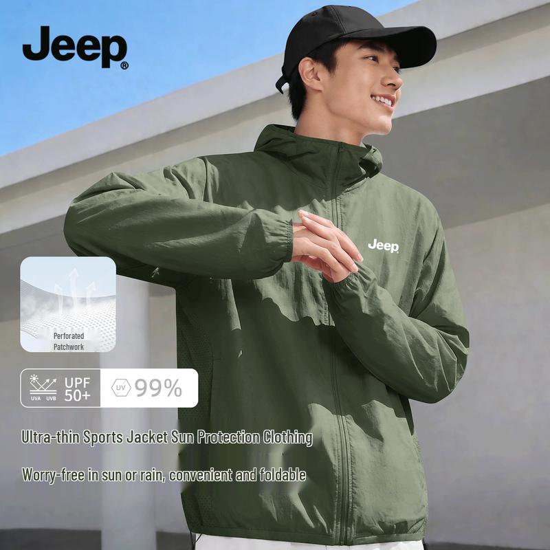JEEP Men s Summer Hiking UV Protection Jacket 3XL