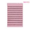 190/200/250Pcs 6Mm Mixed Length Fluffy Wispy Soft Cluster Lashes Lower Eyelashes Dly At Home Suitable For Holiday Parties