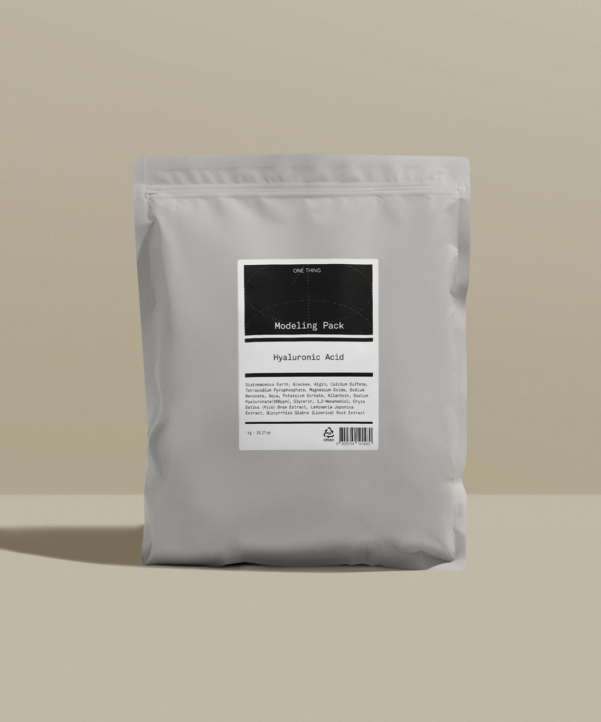 [Moisture Soothing] Hyaluronic Acid Modeling Pack 1kg Large Size