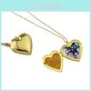 Ciondolo Collana Cuore Sans Ciondolo Foto di Famiglia a Forma di Cuore Undertale Gioielli