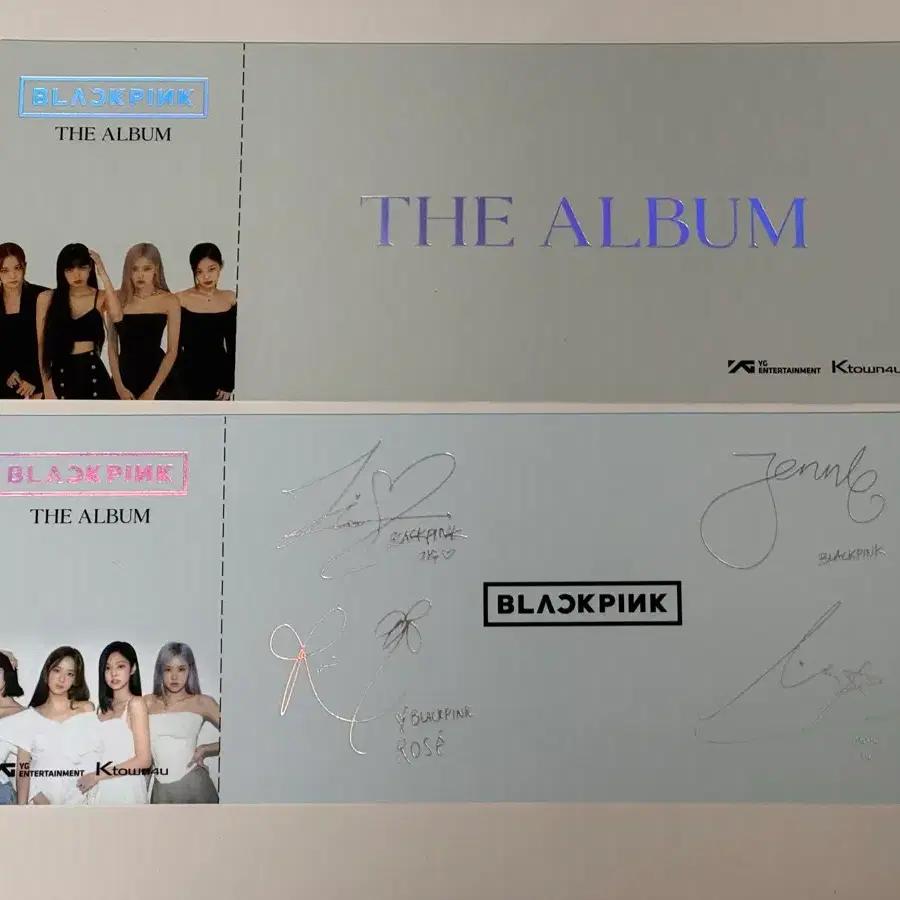 BLACKPINK The Album special gift Bundle of 2 ticket types Used