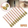 10Pcs/Set Air Conditioner Refrigeration Access Valves Copper Tube Filling Parts