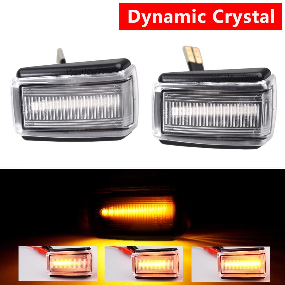 For Volvo 850 V40 V70 S40 240 740 C70 940 S70 S90 960 Flowing Water Repeater Indicator Dynamic LED Side Marker Turn Signal Light
