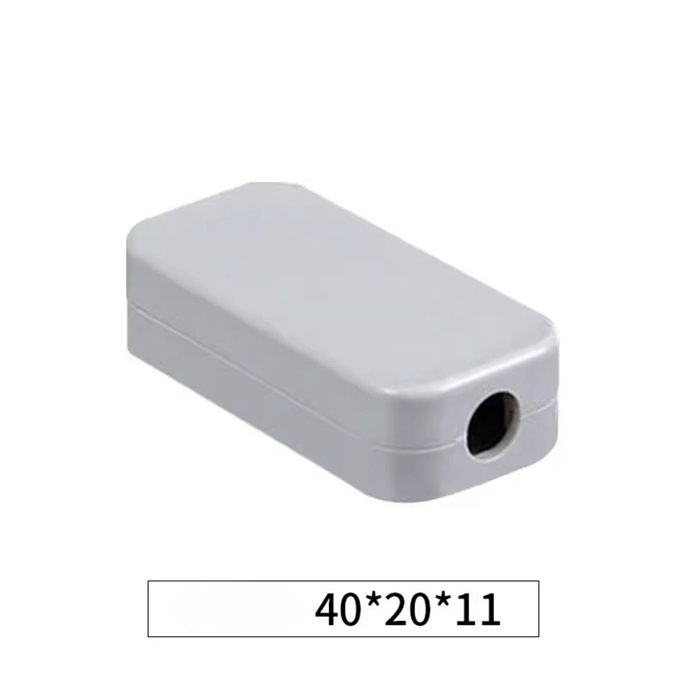 

Waterproof Electric Supplies Black/White Power Box New Security Monitoring Case Electronic Project 40x20x11mm білий