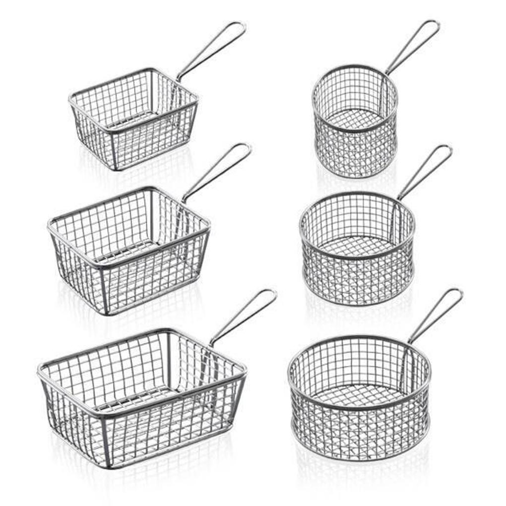 Idili Mini Fried Basket Square Small