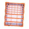 Tool Parts Storage with Lids 36/39 Grids Blocks Clear Drawers Adjustable Divider for Hardware Bin Screws Nuts Electronics