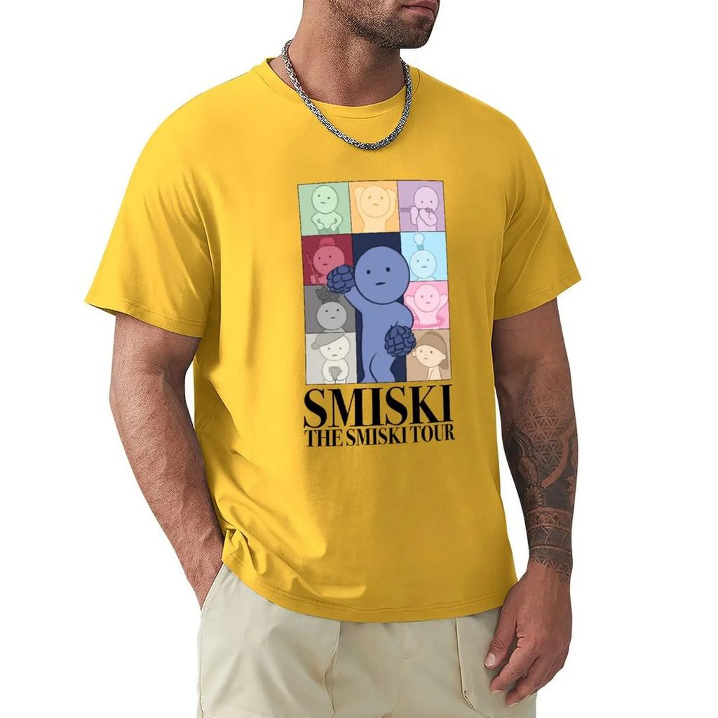 Smiski Eras T-Shirt Aesthetic clothing customs t shirts for men cotton 71772