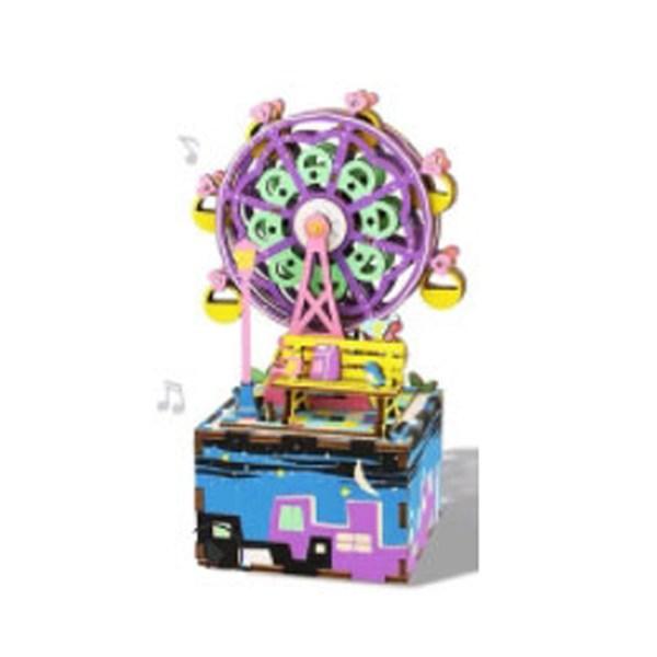 

La Poyu DIY Музыкальная музыкальная шкатулка Трехмерная головоломка Корея 3d головоломка