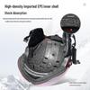 Moon Ski Helmet with Goggles: Unisex One-Piece Protective Gear for Safety on the Slopes