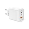 AISENS GAN Chargeur 65W 2XUSB-C PD3 0 QC4 0 1XUSB-A QC3 0 Blanc
