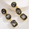 High-end Party Earrings - Super Bright Fashionable Alloy Geometric Ear Ornaments and Earrings