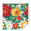 Wallpaper Aesthetic Flowers Red and Sea for Living Room and Bedroom 50x1000