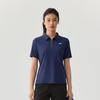 Skechers Moisture-Wicking Solid Color Polo Shirt Women Tops P226W246-00DU