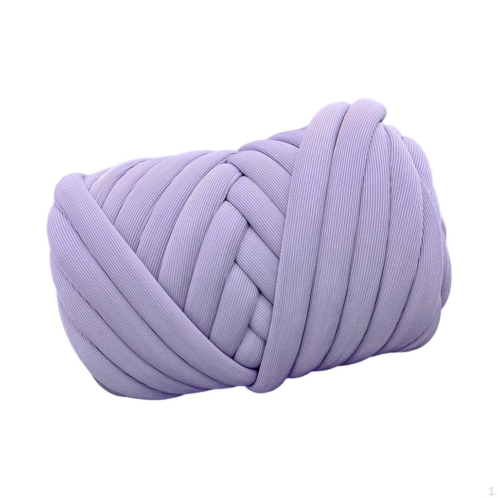 1000 G Filato Grosso, Diametro Bobina Jumbo 2,5 Cm, Lunghezza 80 M, Lavabile, Lavorato a Mano, Voluminoso