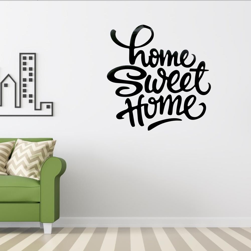 Бытовые английские слова Наклейка на стену Сделай сам Самоклеящаяся наклейка-обои для украшения спальни