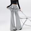 Falda con Dobladillo de Estrella Falsa de Dos Piezas para Niña 2026 Pantalones de Microcampana Adelgazantes - Estilo Casual de Primavera