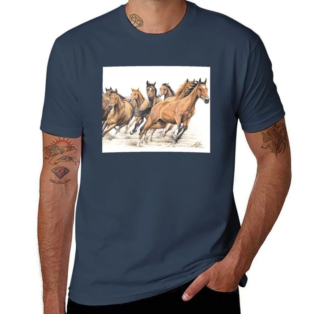 Trakehner Horses Tshirt T Shirts For Unisex Cotton Funny T Shirts For Unisex Graphic Tees Tshirt