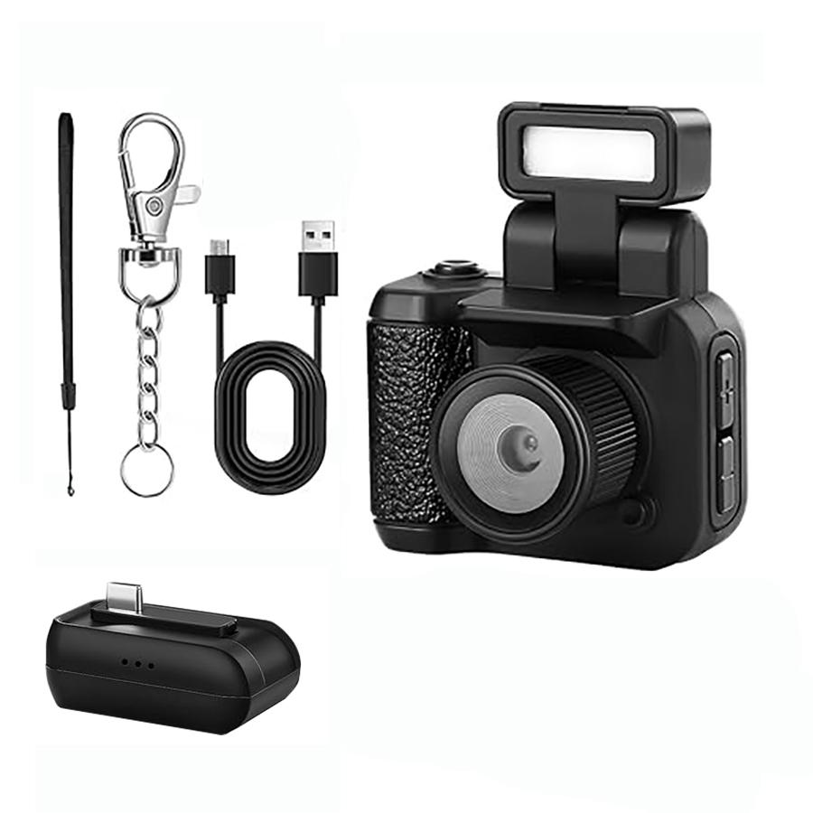 HD 1080P Y4000 Kids Monoreflexes Style Mini Camera With Flash Lamp And Battery Dock Portable Video Recorder With LCD Screen