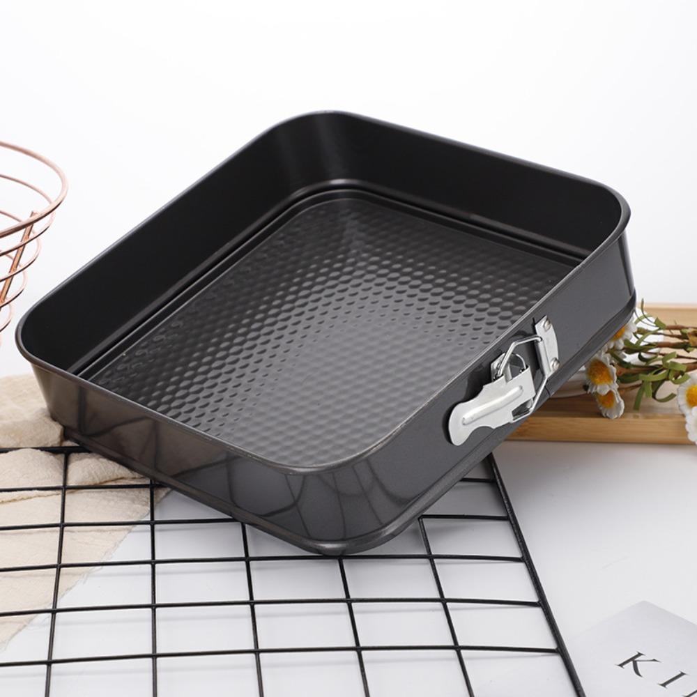 Non-Stick Baking Tray Removable Bottom Tiramisu Mold Baking Tools Square Cake Pan  Bread