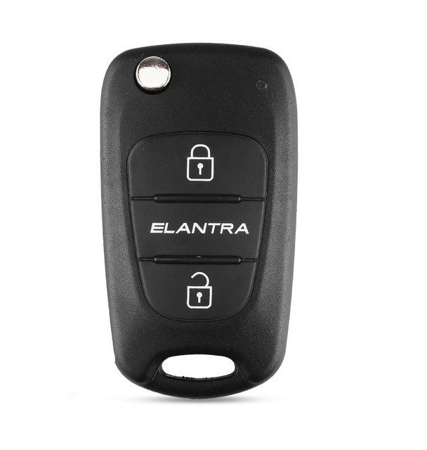 Compatible Key for XD Elantra 2-Button 433MHz Folding Remote