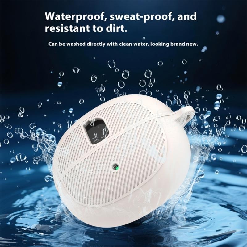 Shockproof Earbud Case with Precise Cutout Flexible Silicone Not Slip Surfaces Protector Comfortable for BC1