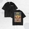 Attack On Titan Eren Yeager "Judgment" Tarot Card Vintage Washed Oversized T-Shirt | Unisex Anime Streetwear Tee