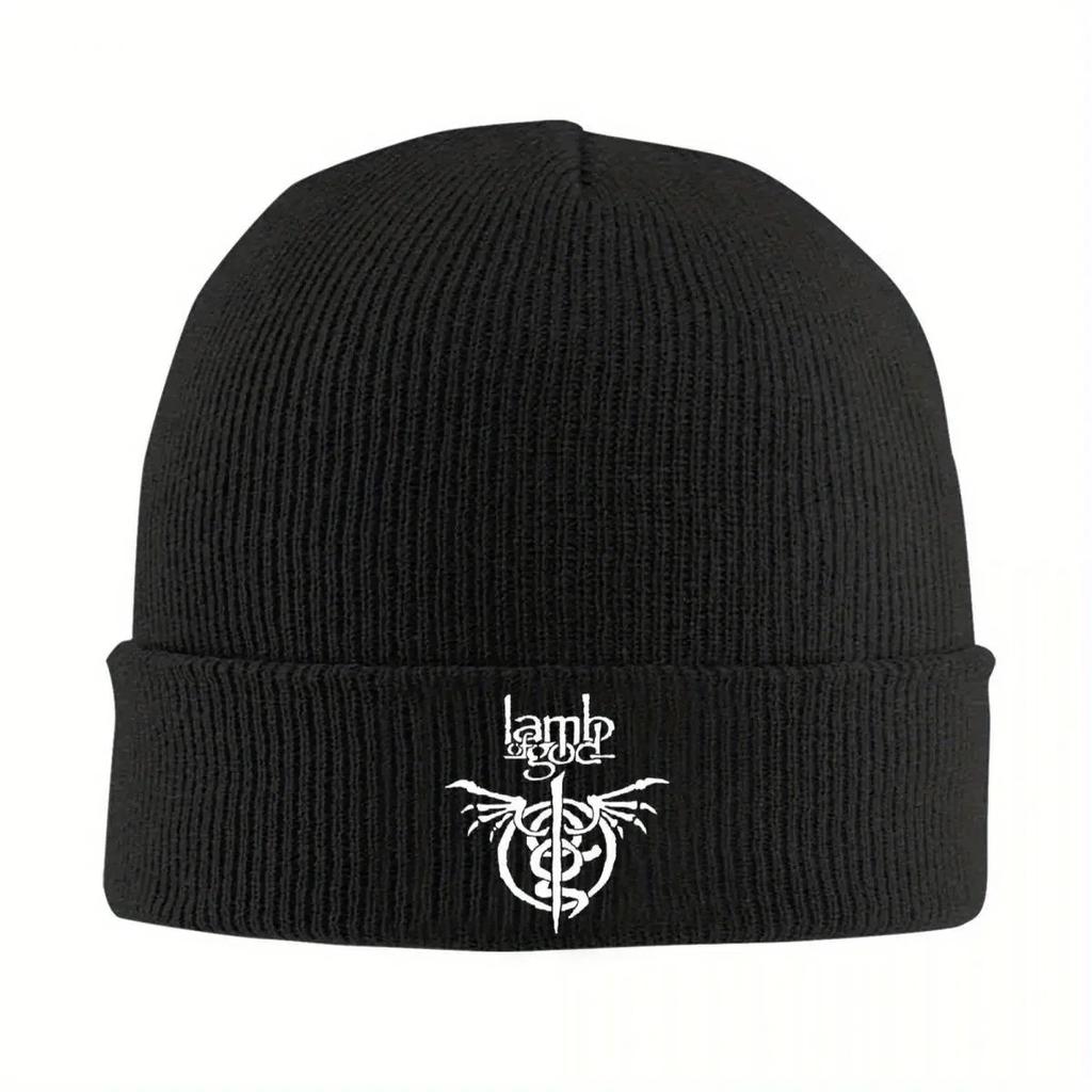 Lamb Of God Bonnet Hats rock Beanie Hats Design Knitted Hat Autumn Winter Funny Unisex Adult Kpop Head Wrap Cap