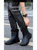 Men's Outdoor Non-Slip Waterproof Rain Boots for Mountain Climbing & Fishing