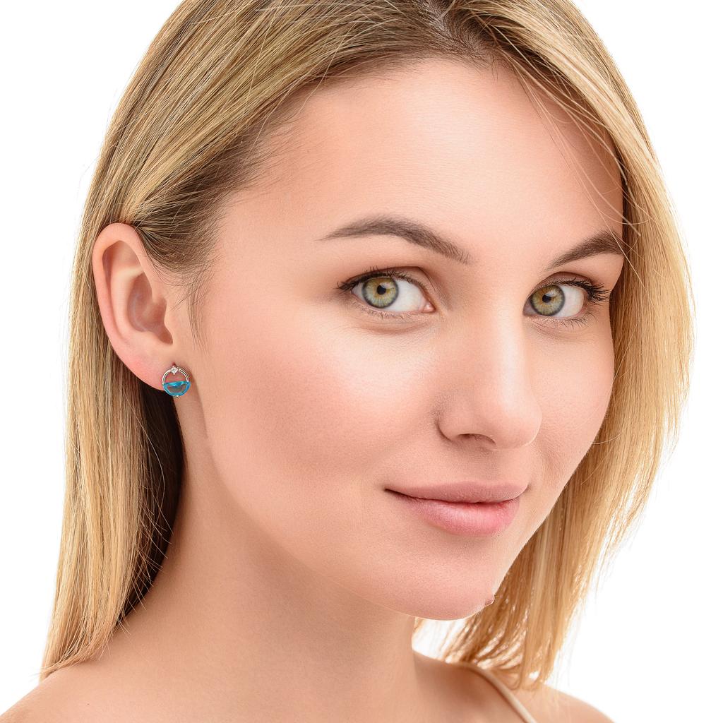 Pełen wdzięku kolczyki Horizon