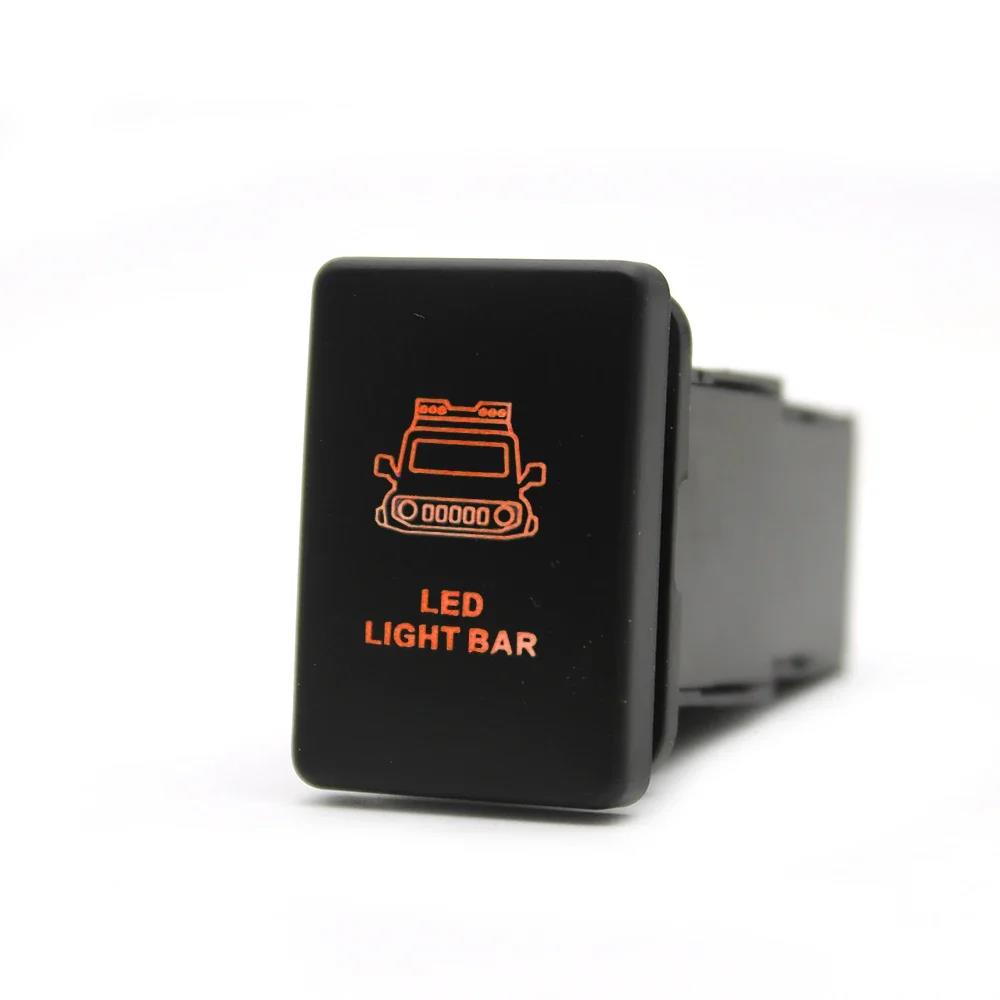 Car LED DRL Light Radar Power On Off Camera Mirror Switch Button for Mitsubishi Outlander Eclipse Cross 2018 Pajero Sport triton