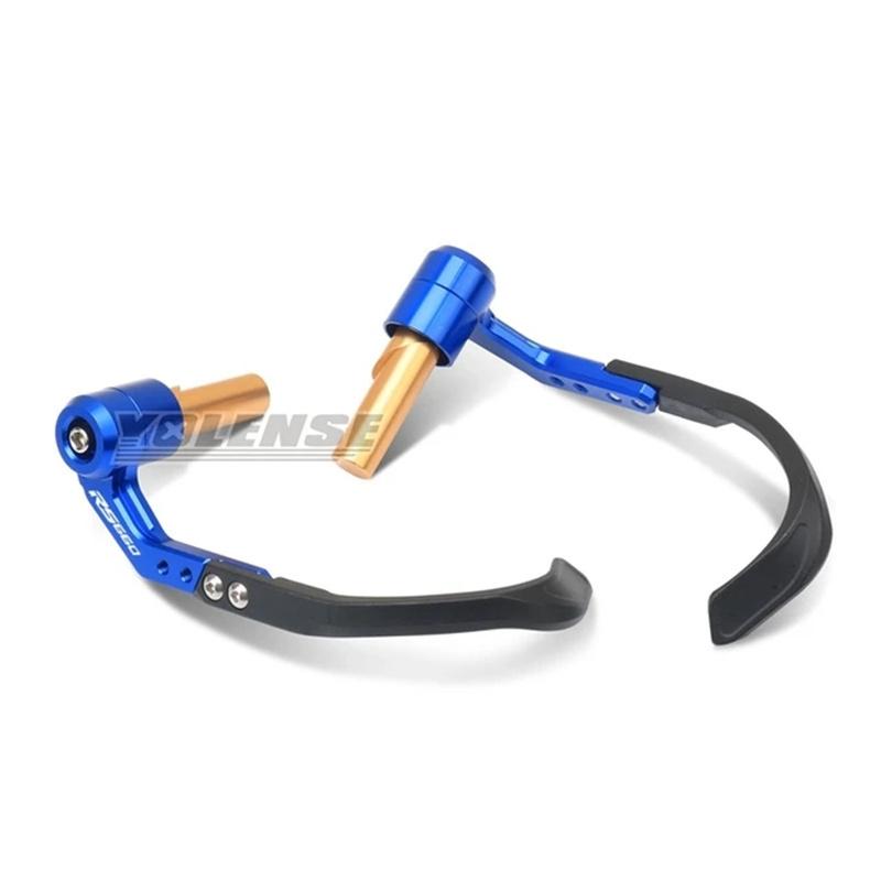 Motorcycle 7/8" 22mm Handlebar Grips Guard Brake Clutch Levers Protector For RS 660 RS660 Tuono 660 2020-2024