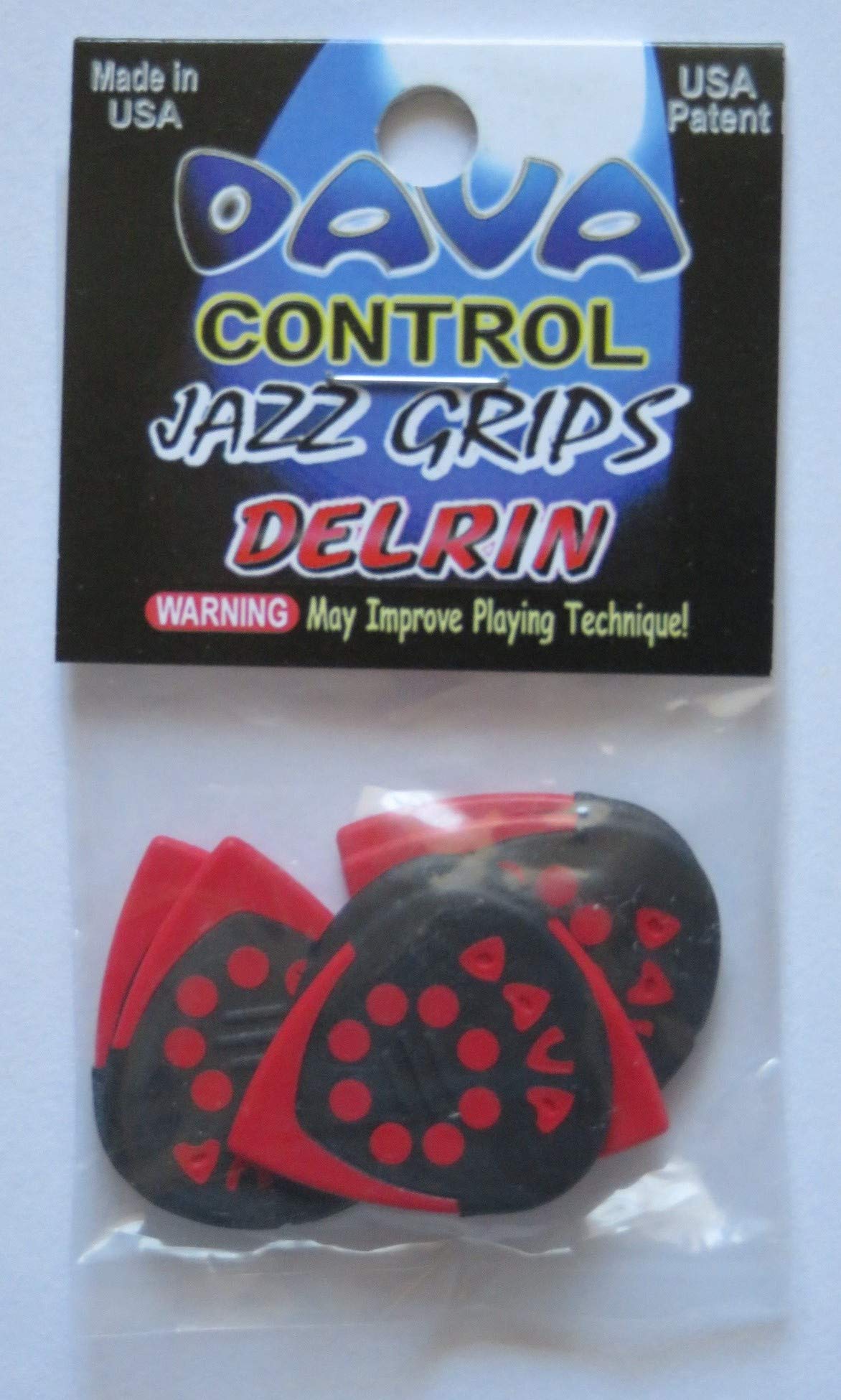 

Медиатор DAVA Jazz Grip, 6 шт., 9024 (пункт)