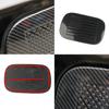 Carbon Fiber fuel tank gas door cover trim For Dodge Durango 2011-2022