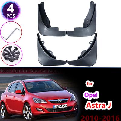 For Opel Vauxhall Astra J Buick Verano 2010~2016 Car Fender Mud Guard Splash Flap Mudguards Accessories 2011 2012 2013 2014