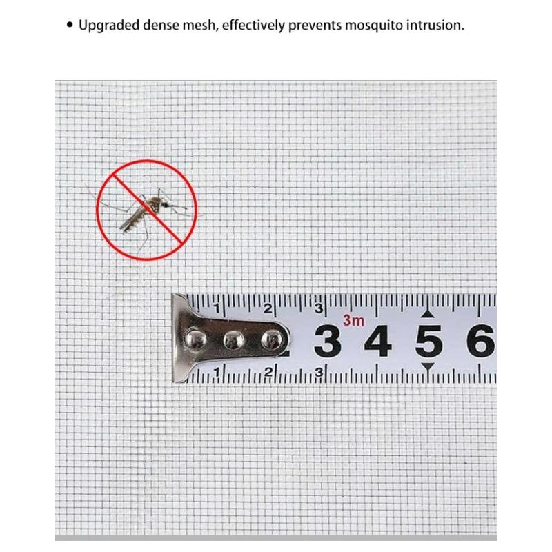 Tela de janela grande faça você mesmo, à prova de animais de estimação e resistente a mosquitos/insetos, adequada para varandas, jardins e muito mais